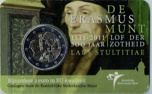 Erasmus 2 euro 2011 Coincard BU